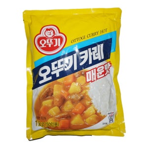 오뚜기 카레 매운맛 1kg 10개입 1박스