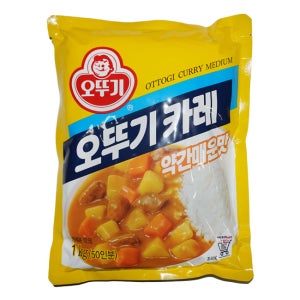 오뚜기 카레 약간매운맛 1kg 10개입 1박스