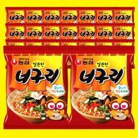 농심 너구리 얼큰한맛 120g / 20봉