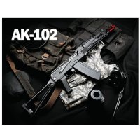 우주의보부상 Renxiang 렌시앙 AK102 개선형 나일론바디 금속기어 수정탄 전동건
