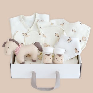 베이비앤아이 신생아 사계절 2종 세트 포니베이지 3종 4종 5종 출산 선물세트 배냇저고리
