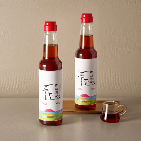 프리미엄 3년숙성 멸치액젓 580ml 2병
