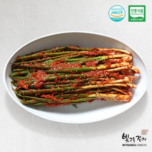 빛고을 파김치 5kg 국산 당일생산 전라도김치 HACCP 깊고 진한 감칠맛 이어온