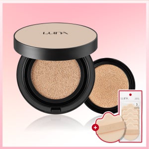 [워터핏퍼프 5p 증정] 루나 롱래스팅 컨실픽싱 쿠션 본품 13.5g + 리필 13.5g (SPF50 PA++++)