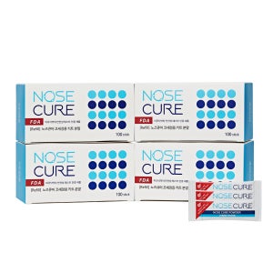 노즈큐어 코세척분말 400포(100포X4개)