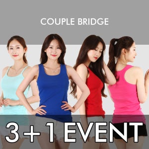 3+1 여자 민소매 레이어드 끈나시 여성 롱 나시 이너 골지 망고 크롭 면 스판 티셔츠