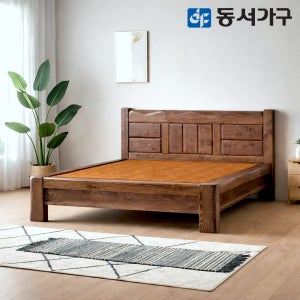 동서가구 S프리미엄 키퍼 소나무 통원목 황토 흙침대 온열 침대 Q DF643427