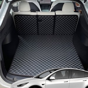 지엠지모터스 테슬라 모델Y 롱레인지 트렁크 매트 퀼팅 차박 2열 등받이 포함 풀세트