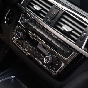 BMW 3시리즈 F30 센터페시아 오디오 공조기 패널 카본 몰딩