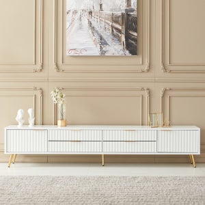 아트 낮은 tv 장식장 거실장 2100