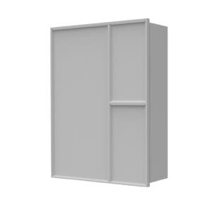 대림바스플랜 LG 5067 루나글로우 1도어 욕실 상부장 그레이 대림디움 욕실 수납장