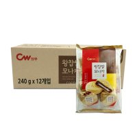 C-001 청우식품 왕찹쌀모나카 240g X 12EA 1BOX