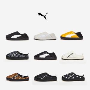 푸마 스커프 패딩 셰르파 양털 겨울슬리퍼