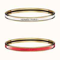 [HERMES] 에르메스 유니 뱅글 팔찌 금장 [여러컬러] Uni bangle bracelet Gold H240001F