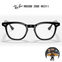 [꼰대안경] 레이밴 안경테 호크아이 HAWKEYE RB5398 2000 48사이즈 봉태규안경 RAYBAN 아넬형 안경