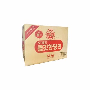 오뚜기 오쉐프 쫄깃한당면 14kg/box