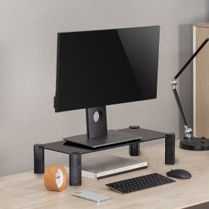 넥시 강화유리 모니터 받침대 NX-AMS-10 NX1230