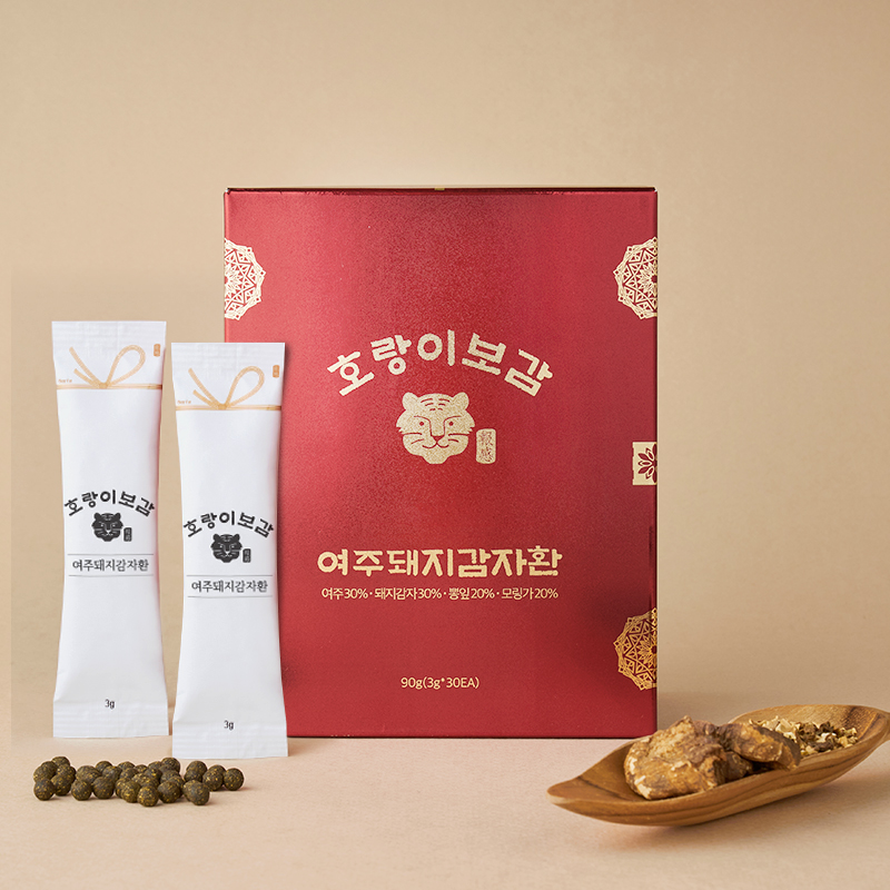 호랑이보감 한의사공동개발 개별포장 여주환 돼지감자 뽕잎 <b>모링가</b> 여주돼지감자환
