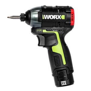 웍스 충전 임팩 드라이버 12V 2.0AH WU132 배터리2팩세트