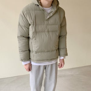 남자 패딩 아노락 점퍼
