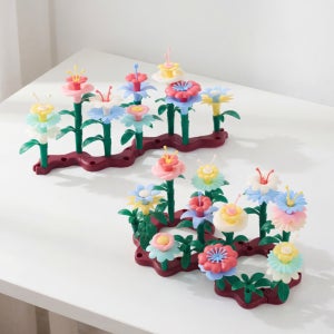 마이리틀타이거 플라워가든 블럭 유아블록 꽃블럭