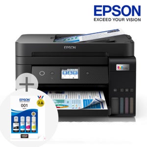 엡손 (L6290+기본잉크외 4색잉크1세트더) 무한 컬러 잉크젯 복합기 팩스 자동양면인쇄