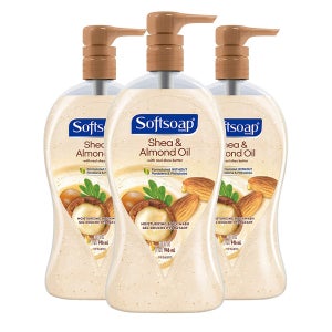 소프트솝 바디워시 946ml 3팩 시어 앤 아몬드 오일 Softsoap Moisturizing Body Wash Pump, Shea and Almon