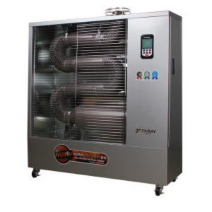 화레이 석유 돈풍기 FSH-W1920 튜브 히터 난로 60평 휴게소 곱창 난방 업소 산업용