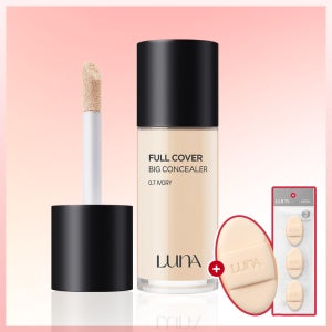 [포어핏 퍼프 3p 증정] 루나 롱래스팅 풀 커버 Big컨실러 40g (SPF 27 PA++)
