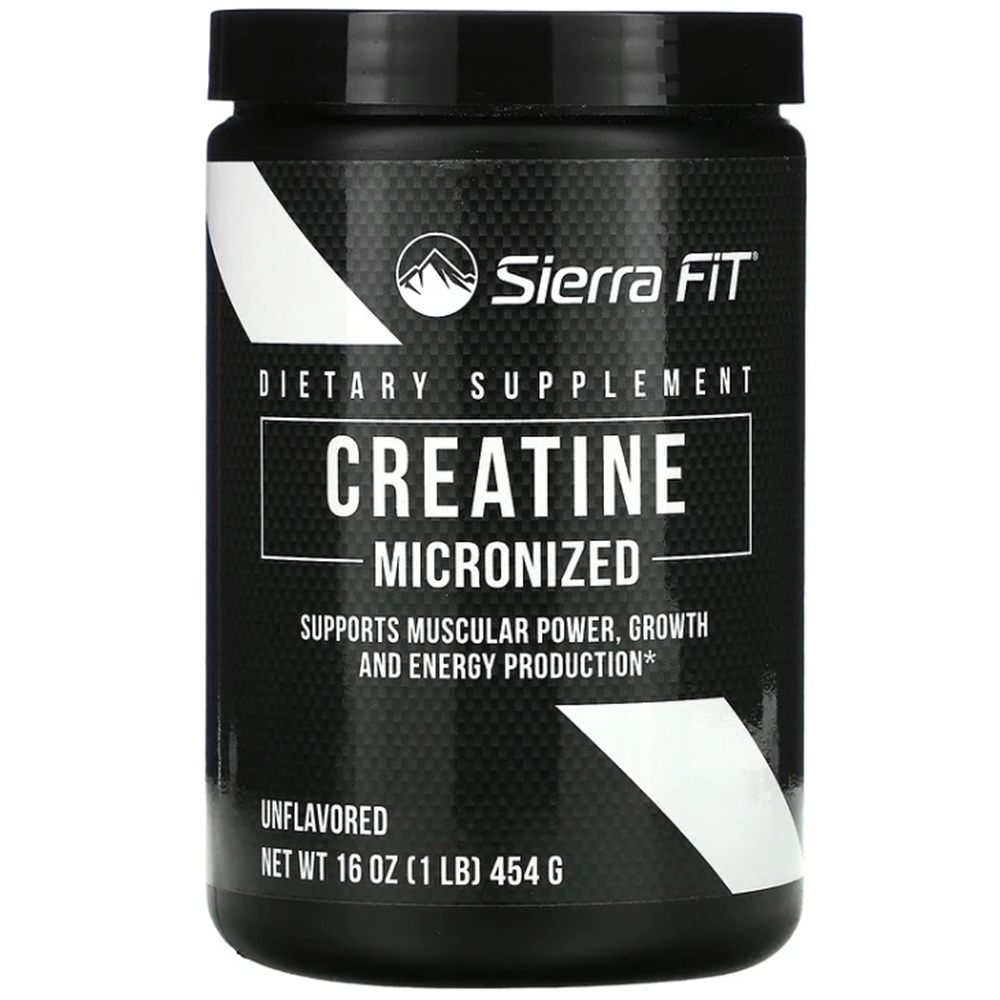 <b>Sierra Fit</b> <b>시에라 핏</b> 미분화 <b>크레아틴</b> 분말 무맛 454g