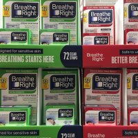 브리드 라이트 코골이 방지 패치 72매,Breathe Right Extra Strength Nasal Strips 72 Strips