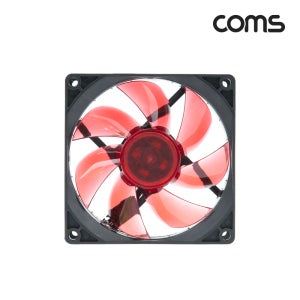 NBT203 케이스 쿨러 90mm Red LED PC 조립 부품