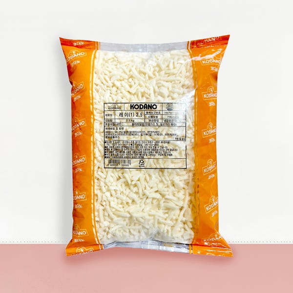 [지케이푸드] 코다노 레이 2.5 kg 피자치즈 모짜렐라 대용량 업소용 치즈