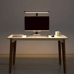 LED 와이드 스탠드 500S 데스크 고정형 스터디스탠드 시력보호 자유각도