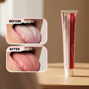 [구취 입냄새 백태 제거] 로다움 유기농 소금 프로폴리스 불소 브레스케어 치약 (자스민 민트)