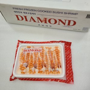 초새우 6LH 180g 20미 20팩 베트남산 다이아몬드 초밥용 자숙 새우