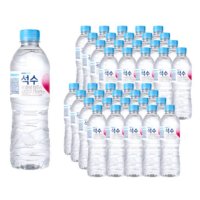 하이트진로음료 천연광천수 진로 석수 500ml 40개입