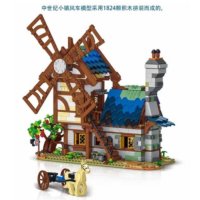 유거 50103 모듈러 MOC 중세마을 시리즈 풍차 호환레고블럭