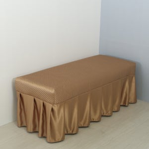 병원침대커버 공단 골드브라운