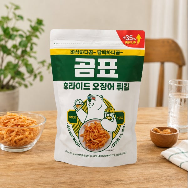 곰표 후라이드 오징어 튀김 백진미오징어 맥주 안주 / 코스트코