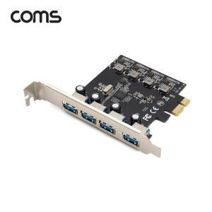 coms BT981 USB 3.0 4Port PCI-express card 4포트 PCI-E 카드