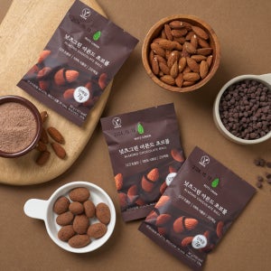 넛츠그린 아몬드 초코볼 150g 다크 초콜릿 무가당 비건 단백질 저당 제로 초콜렛
