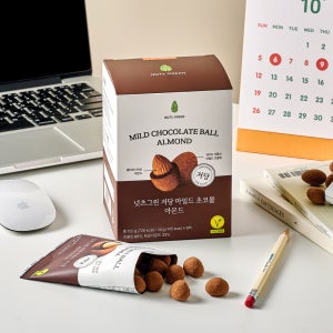 넛츠그린 저당 마일드 초코볼 아몬드 150g 무가당 초콜릿 단백질 제로 초콜렛