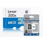 렉사 MicroSD 64GB HIGH-PERFORMANCE UHS-I CLASS10 300배속