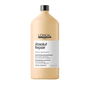 로레알 앱솔루트 리페어 골드 퀴노아 샴푸 1500ml (LOREAL ABSOLUT REPAIR Shampoo)