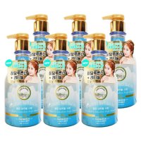 엘지 온더바디 바디클랜저 벨먼 내추럴 스파 스크럽 라임바질 만다린 400ml 6개