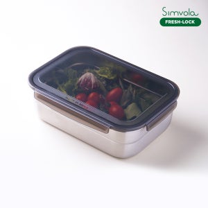 프레쉬락 국내생산 포스코 스텐 밀폐용기 반찬통 김치통 도시락통 3호 (850ml) 외