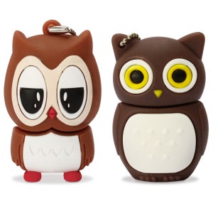 칼론 부엉부엉 부엉이 USB 메모리 3.0 16GB 초등학교 유치원 졸업사진 단체 선물 귀여운 사무실 저장장치 음악 사진 기록 보관 백업 가성비 부드러운 휴대용 악세서리