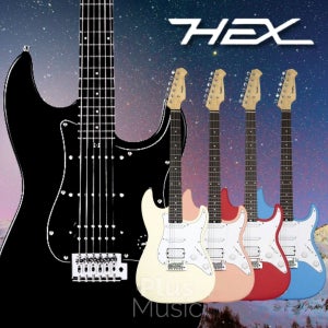 헥스 E100 스탠다드 입문용 일렉기타 학생 연습용