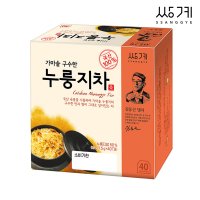 쌍계명차 김동곤명인 누룽지차 40티백